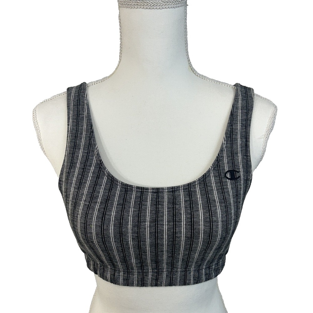 Champion Black & White WOMENS Sz 36BC-38AB SPORTS BRA ATHLETIC YOGA PICKLEBALL
